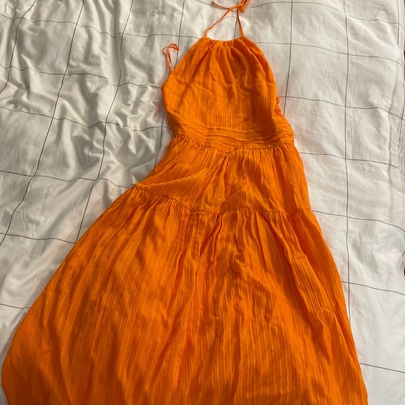 & OTHER STORIES X REJINA PYO
Mulberry Silk Halter Midi Dress - Picture 3 of 4